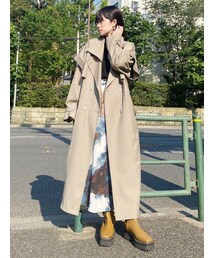 MURUA（ムルーア）の「ボリュームスリーブレイヤートレンチ（その他アウター）」