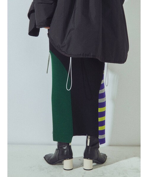 UN3D.（アンスリード）の「MIX BORDER KT SK（スカート）」 - WEAR