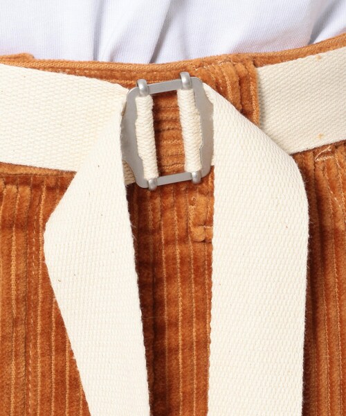 DROIT BELLO（ドロイトベロ）の「DROIT BELLO(ドロイトベロ) ベルト付きコーデュロイパンツ ★（パンツ・CHARCOL/CAMEL・XS/S/M）」の7枚目の写真