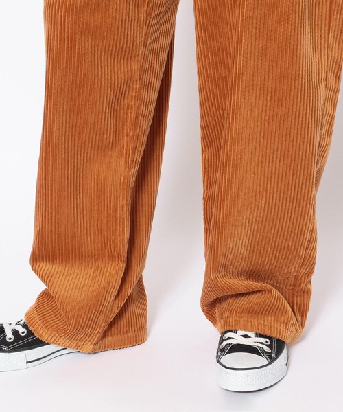 DROIT BELLO（ドロイトベロ）の「DROIT BELLO(ドロイトベロ) ベルト付きコーデュロイパンツ ★（パンツ・CHARCOL/CAMEL・XS/S/M）」の8枚目の写真