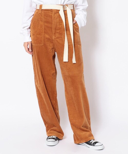 DROIT BELLO（ドロイトベロ）の「DROIT BELLO(ドロイトベロ) ベルト付きコーデュロイパンツ ★（パンツ・CHARCOL/CAMEL・XS/S/M）」の13枚目の写真