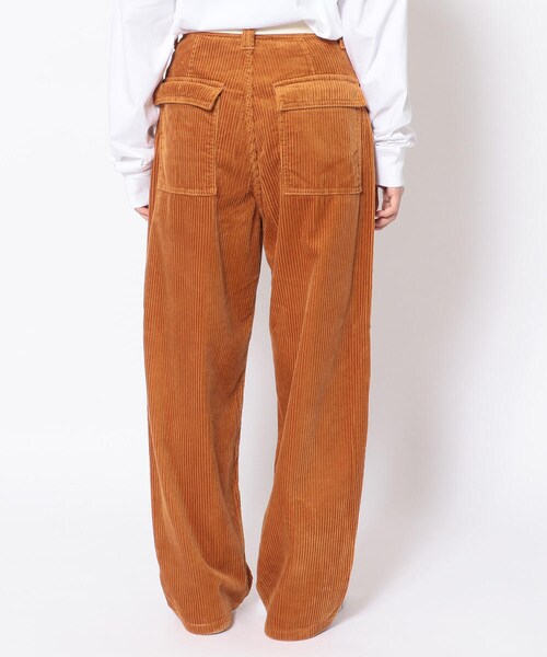 DROIT BELLO（ドロイトベロ）の「DROIT BELLO(ドロイトベロ) ベルト付きコーデュロイパンツ ★（パンツ・CHARCOL/CAMEL・XS/S/M）」の3枚目の写真