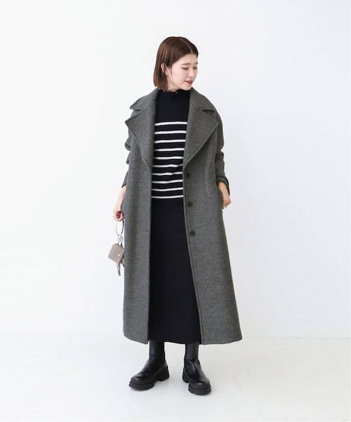 Spick & Span（スピックアンドスパン）の「ネップツイードビッグカラー