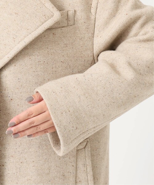 ビックカラーショートコート Josette ネップツイード Spick & Span（スピックアンドスパン）の「ネップツイードビッグカラー