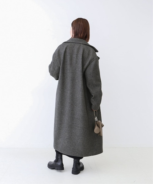 Spick & Span（スピックアンドスパン）の「ネップツイードビッグカラー