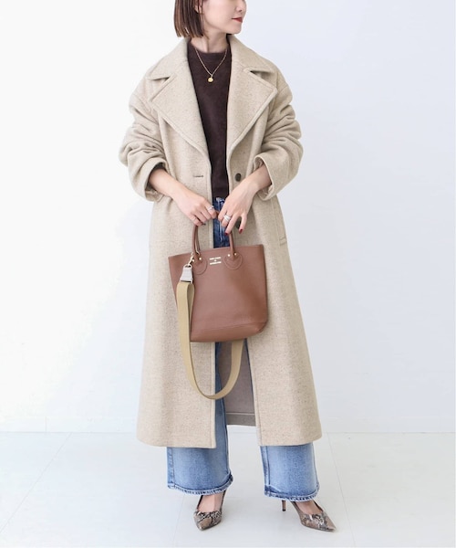 Spick & Span（スピックアンドスパン）の「ネップツイードビッグカラー