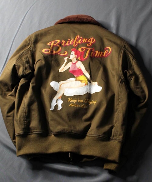 ジャケット・アウター AVIREX TYPE B-10 briefing Time size42 AVIREX