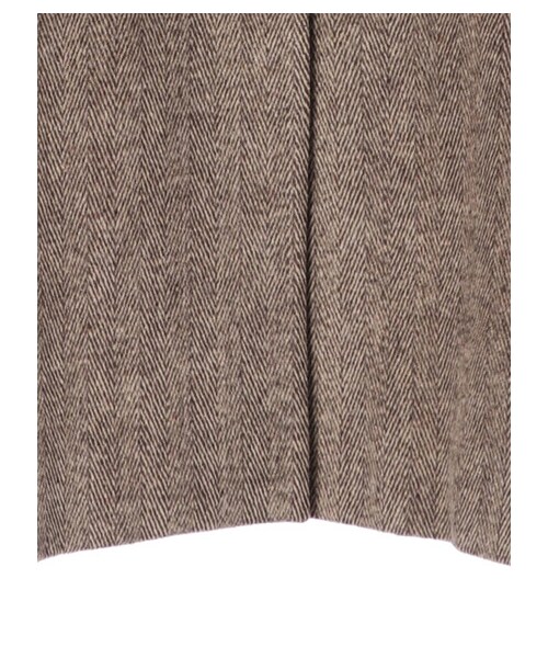 Green　Parks（グリーンパークス）の「・ELENCARE DUE ヘリンボーンショートコート（ジャケット/アウター・ブラック/ブラウン・F）」の13枚目の写真