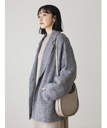 Green　Parks | ・ELENCARE DUE ヘリンボーンショートコート(ジャケット/アウター)