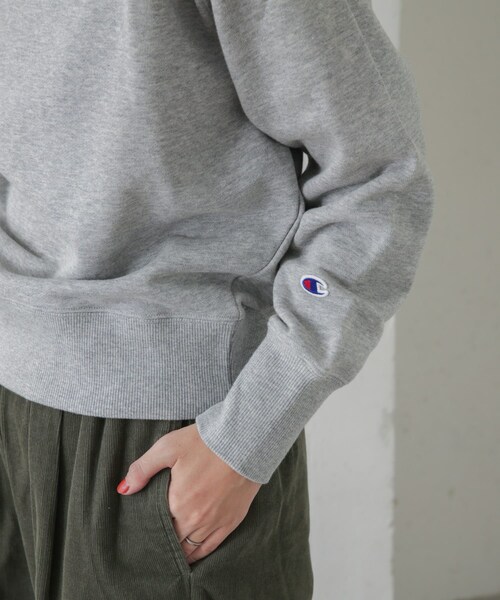 Champion(チャンピオン)の「【別注】Champion×DOORS Cotton French Terry Pullover(その他・レディース・オータムレンガ/オートミール/グレー・M)」の8枚目の写真