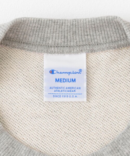 Champion(チャンピオン)の「【別注】Champion×DOORS Cotton French Terry Pullover(その他・レディース・オータムレンガ/オートミール/グレー・M)」の18枚目の写真