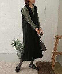 URBAN RESEARCH DOORS | ストレートラインジャンパースカート(その他)