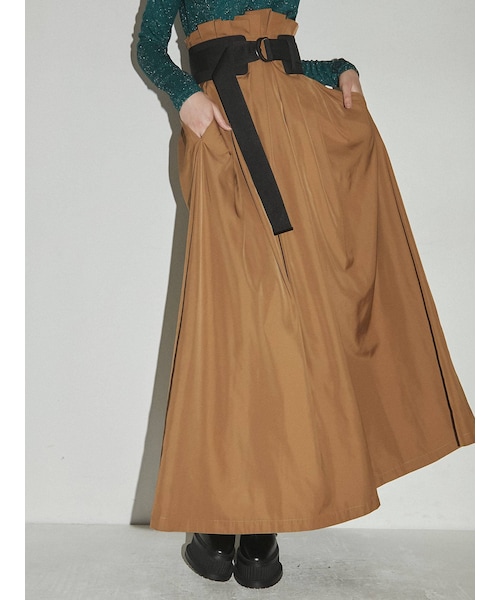 PAMEO POSE（パメオポーズ）の「Super Flare Maxi Skirt（スカート