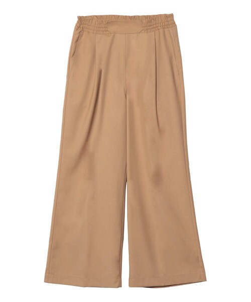 PAMEO POSE(パメオポーズ)の「2way Tuck Pants(パンツ・ベージュ/ブルー/オレンジ/ブラック・F)」の3枚目の写真