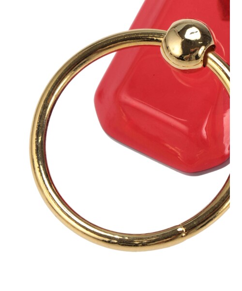 PAMEO POSE(パメオポーズ)の「Door Knocker Pierce(ピアス(両耳用)・レッド/クリア・F)」の6枚目の写真