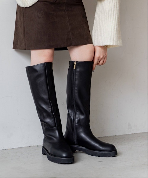 LE TALON（ルタロン）の「トラックソールロングブーツ(3L)（）」 - WEAR