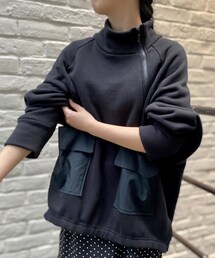 BEARDSLEY | 《予約》裏毛ジッププルオーバー(Tシャツ/カットソー)