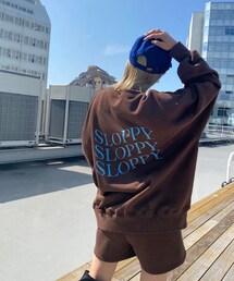 WHO'S WHO gallery | 【SLOPPY/スロッピー】裏毛クルースウェット(Tシャツ/カットソー)