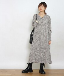 Crisp | フラワーティアードワンピース[y2k280b](ワンピース)