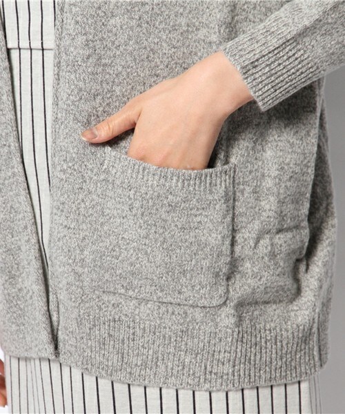 FREDY&GLOSTER（フレディアンドグロスター）の「【再値下げ！】撚り糸Bigカーディガン（カーディガン/ボレロ・レディース・グレー/ベージュ/グリーン系その他・38）」の10枚目の写真