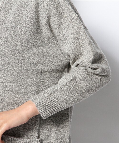 FREDY&GLOSTER（フレディアンドグロスター）の「【再値下げ！】撚り糸Bigカーディガン（カーディガン/ボレロ・レディース・グレー/ベージュ/グリーン系その他・38）」の9枚目の写真