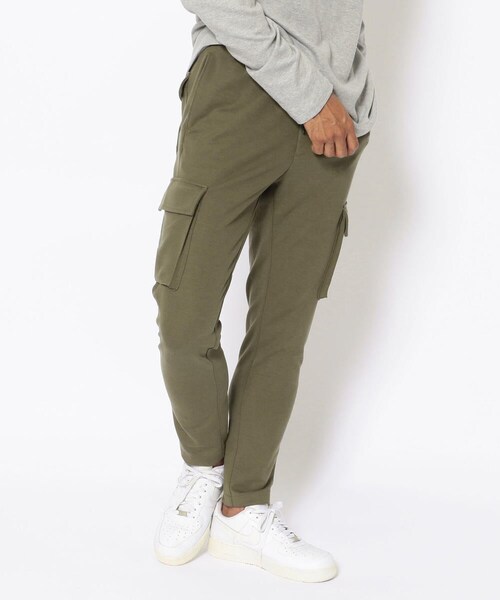 e JEANS（イージーンズ）の「【別注】eJEANS / イージーンズ/スウェットカーゴパンツ（パンツ・メンズ・BLACK/GREY/KHAKI・S/M/L/XL）」の13枚目の写真