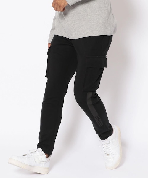 e JEANS（イージーンズ）の「【別注】eJEANS / イージーンズ/スウェットカーゴパンツ（パンツ・メンズ・BLACK/GREY/KHAKI・S/M/L/XL）」の11枚目の写真