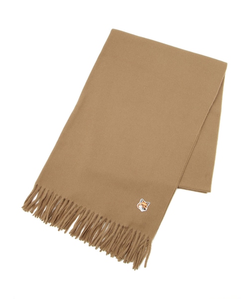 MAISON KITSUNE/メゾン キツネ/SMALL FOX HEAD WOOL SCARF