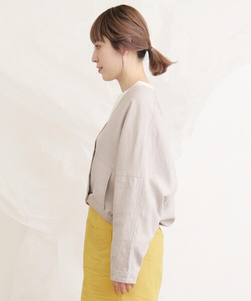 KBF(ケイビーエフ)の「カシュクールブルゾン∴(その他・レディース・BEIGE/ICE GRAY/BLUE・one)」の11枚目の写真