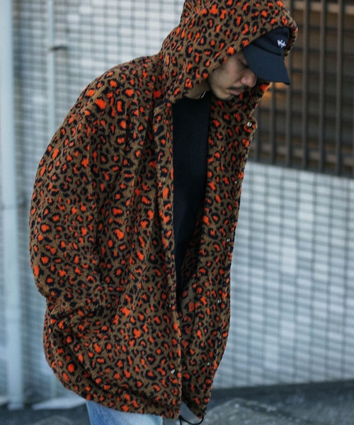 CAL O LINE HOODED PILE COAT