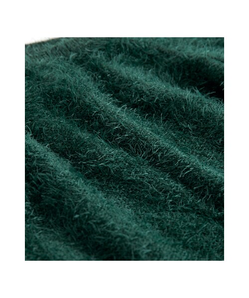 gracegift（グレースギフト）の「舒適感毛毛針織短版毛衣（トップス・レディース・深綠・F）」の3枚目の写真