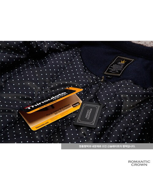 ROMANTIC CROWN（ロマンティッククラウン）の「HERRINGBONE CHECK DECK JACKET（ジャケット/アウター・メンズ・NAVY・M/L/XL）」の16枚目の写真