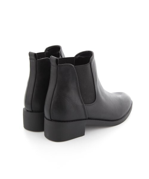 LOWRYS FARM(ローリーズファーム)の「サイドゴアショートブーツ(シューズ・レディース・ブラック/グレー・M/L)」の5枚目の写真