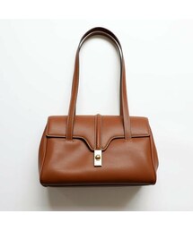 Baginning | 本革 サッチェルバッグ クラシックショルダーバッグ ボストンバッグ(ボストンバッグ)