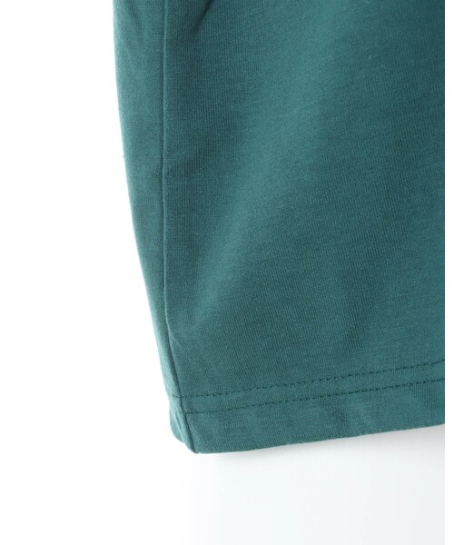 INGNI(イング)の「クロップド丈リンガー長袖Tシャツ(トップス・レディース・オフホワイト/クロ/クロ/オフホワイト/グリーン/オフホワイト・M)」の6枚目の写真