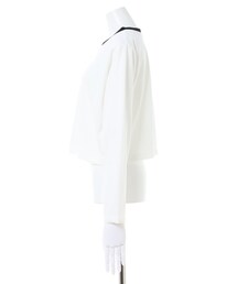 INGNI | クロップド丈リンガー長袖Tシャツ(トップス)