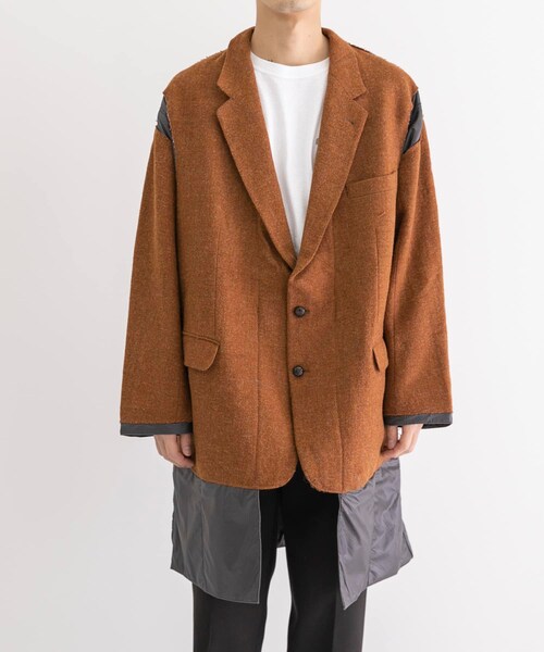 Needles（ニードルス）の「Needles TWEED JACKET(COVERED COAT