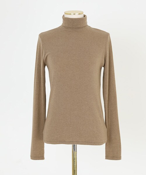 imvely（-）の「[IMVELY] シースルーベーシックウールタートルネック（その他トップス・レディース・화이트・FREE0(ミニブリー/XS~M), FREE1(一般ブリー/XS~M)）」の2枚目の写真