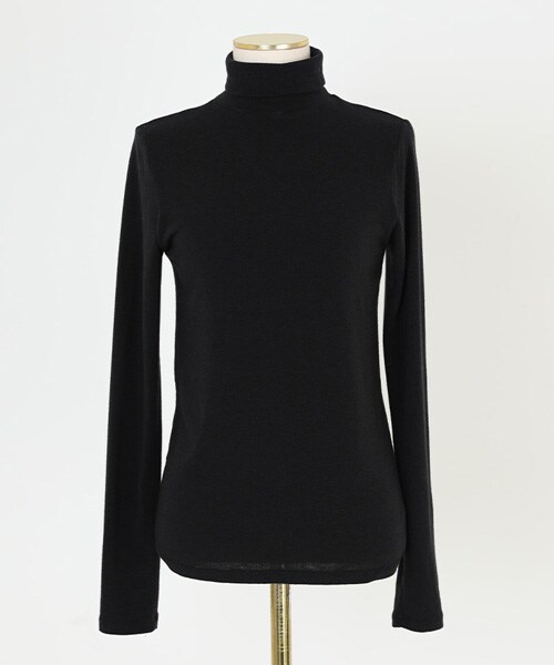 imvely（-）の「[IMVELY] シースルーベーシックウールタートルネック（その他トップス・レディース・화이트・FREE0(ミニブリー/XS~M), FREE1(一般ブリー/XS~M)）」の4枚目の写真