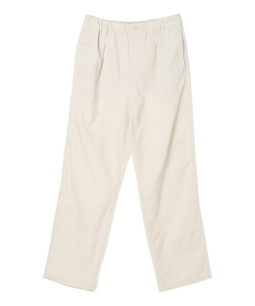 Green　Parks（グリーンパークス）の「コーデュロイイージーパンツ（パンツ・ライトグレー/チャコールグレー/サックスブルー/エクリュ・F）」の21枚目の写真