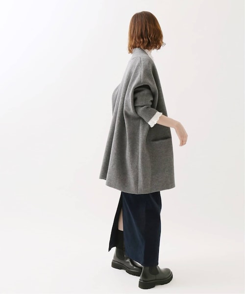 IENA（イエナ）の「《追加予約》ウールカシミヤガウンコート
