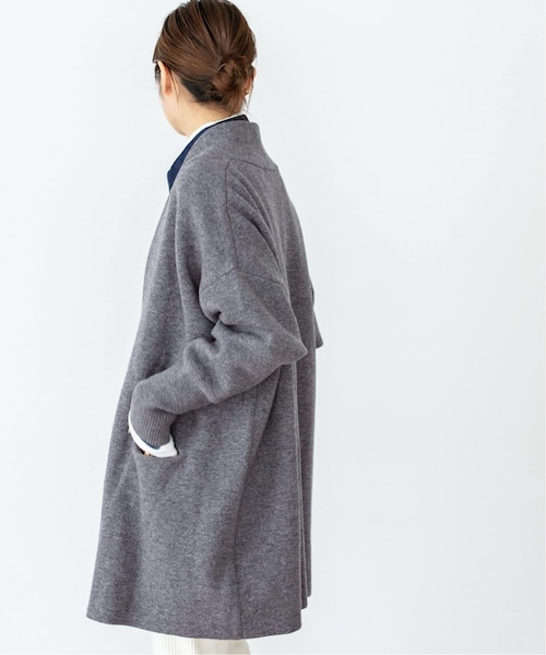 IENA（イエナ）の「《追加予約》ウールカシミヤガウンコート 