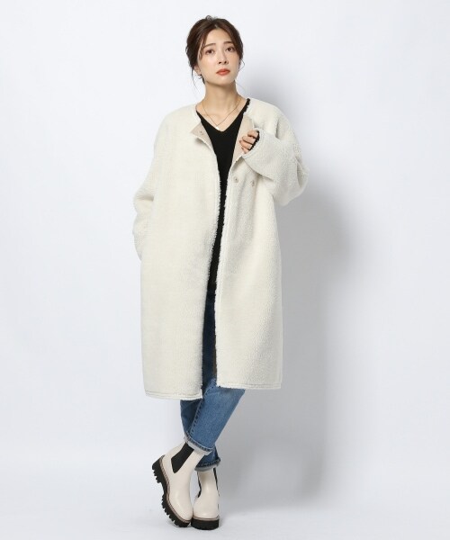 BARNYARDSTORM（バンヤードストーム）の「ボアリバーシブルコート