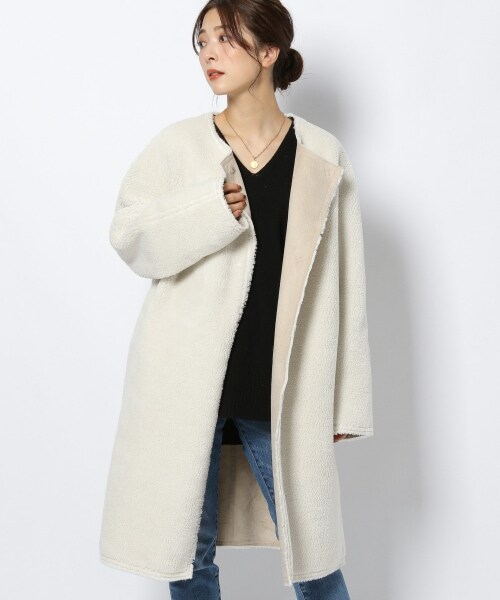 BARNYARDSTORM（バンヤードストーム）の「ボアリバーシブルコート