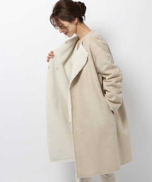 BARNYARDSTORM（バンヤードストーム）の「ボアリバーシブルコート