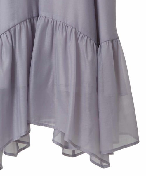 31 Sons de mode（トランテアン　ソン　ドゥ　モード）の「レース切替シアーワンピース（ワンピース/ドレス・レディース・ラベンダー/ベージュ・36/38）」の17枚目の写真