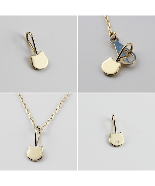 pinacoteca(ピナコテーカ)の「ピナコテーカ 755 チビネコ イニシャル ナンバー チャーム(チャーム・レディース・ゴールド・FREE)」の2枚目の写真