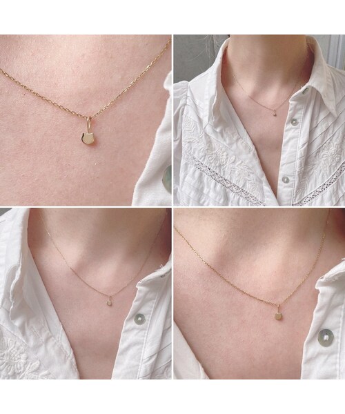 pinacoteca(ピナコテーカ)の「ピナコテーカ 755 チビネコ イニシャル ナンバー チャーム(チャーム・レディース・ゴールド・FREE)」の3枚目の写真