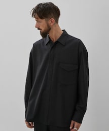 LIDNM | Super100s NAVAL SHIRT(シャツ/ブラウス)