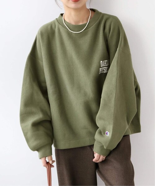 JOURNAL STANDARD relume(ジャーナルスタンダード レリューム)の「《追加》【CHAMPION】*RELUME REVERSE WEAVE 11.5OZ:別注スウェット◆(その他・L/ブラック)」の5枚目の写真